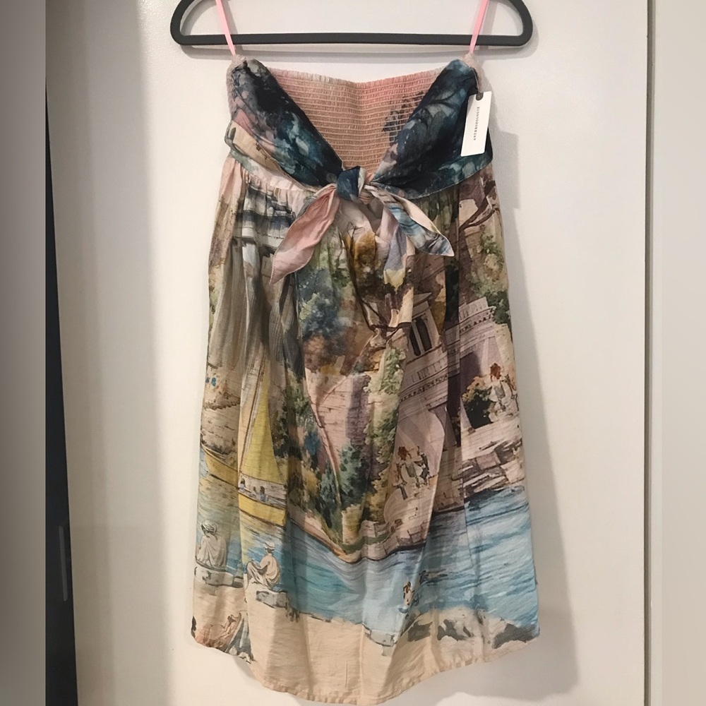 NWT Celandine Strapless Bow-Front Mini Dress SZ Large - Picture 5 of 11